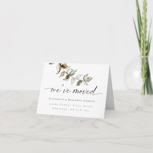 Anúncio Elegante Mínimo de Script de Comunicação de Movime (Frente)