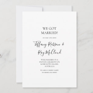 Anúncio Elegante Simples