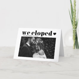 Anúncio Elopemento de Casamento da Tipografia Negros com L