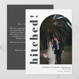 Anúncio Elopemento Fotográfico de Casamento de Cinza Enter