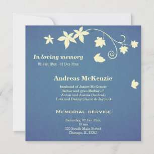 Anúncio Em memória de amor