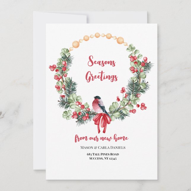 Anúncio em Movimento Berry Wreath (Frente)