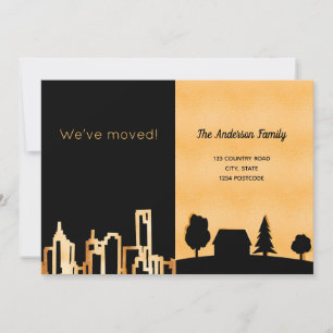 Anúncio em movimento da cidade de ouro negro