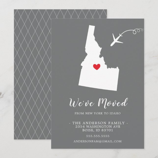 Anúncio em Movimento | Estado IDAHO (Frente/Verso)