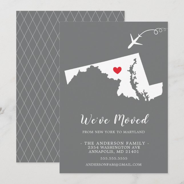 Anúncio em Movimento | Estado MARYLAND (Frente/Verso)