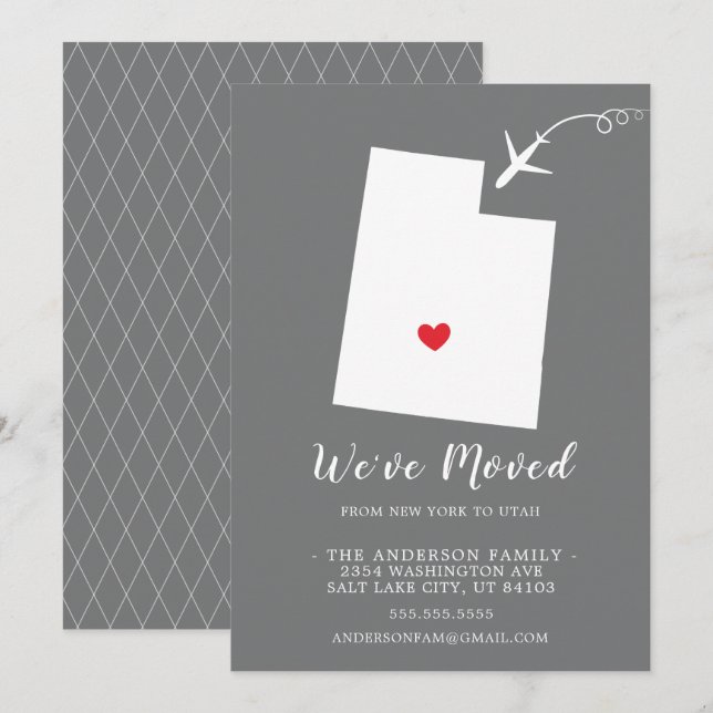 Anúncio em Movimento | Estado UTAH (Frente/Verso)