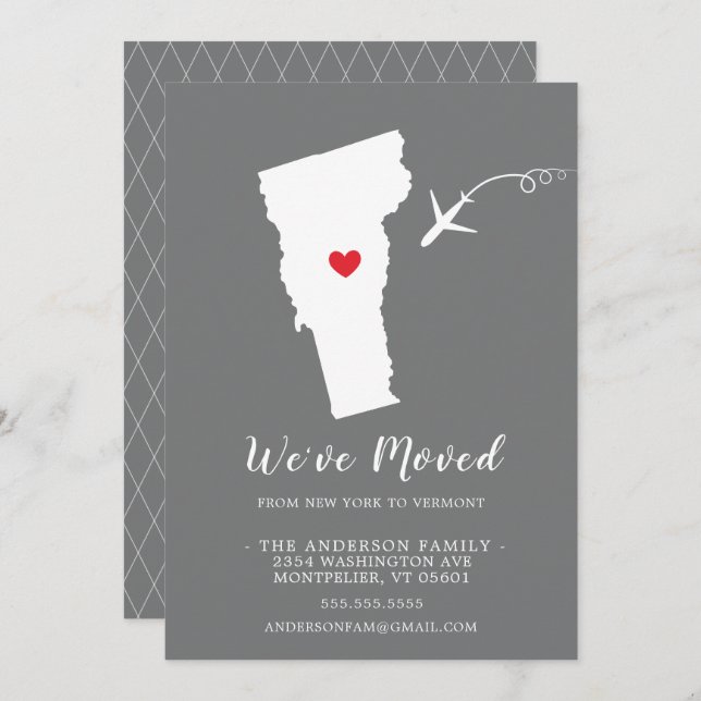 Anúncio em Movimento | Estado VERMONT (Frente/Verso)