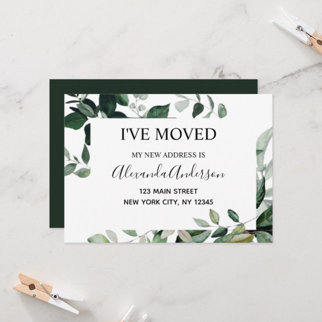 Anúncio em movimento Eucalyptus Greenery (Frente/Verso In Situ)