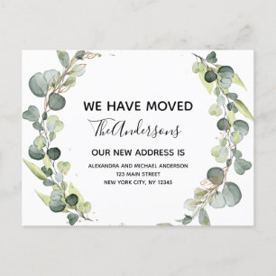 Anúncio em movimento Eucalyptus Greenery Watercol