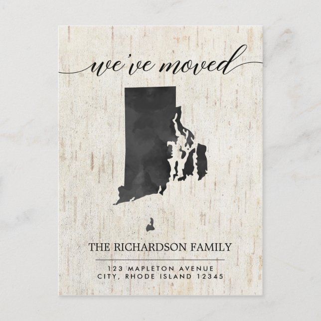 Anúncio em movimento, Rhode Island State rustic (Frente)