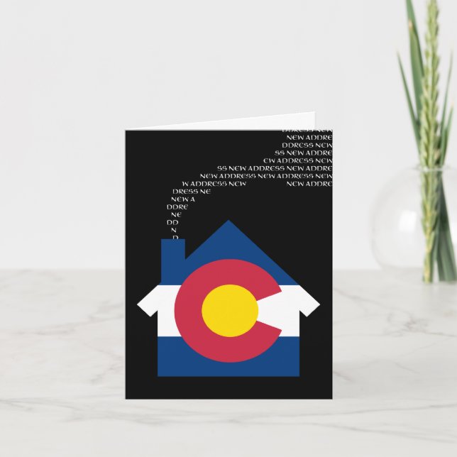 Anúncio endereço novo de Colorado (Frente)