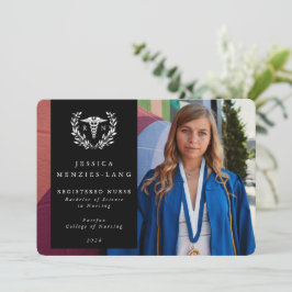 Anúncio Enfermeira Registrada de Black + White Laurel Wrea