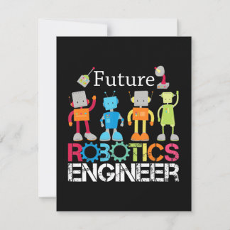 Anúncio Engenheiro Robôs Robôs Futuros Presente de Figurin
