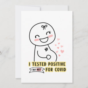 Anúncio EngraçadoTestei a Gravidez positiva