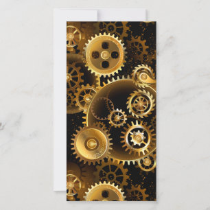 Anúncio Engrenagens de latão Steampunk perfeitas