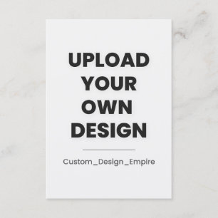 Anúncio Envie Seu Próprio Design Aqui Personalizado