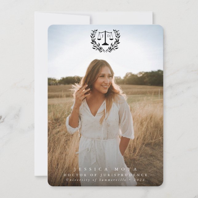 Anúncio Escalas de Lei JD+Laurel Wreath Black Overlay 2 Fo (Frente)