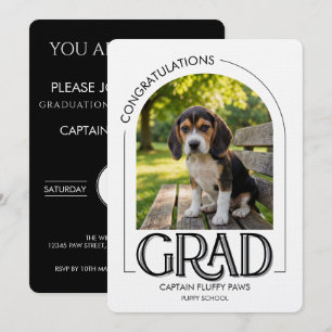 Anúncio Escola de Treinamento de Cães Foto de Pet Graduaçã
