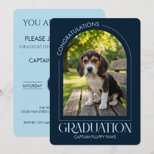 Anúncio Escola de Treinamento de Cães Foto de Pet Graduaçã