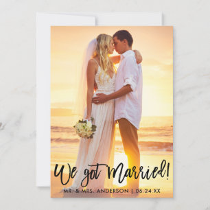 Anúncio Escrito Escoteiro Casado Convidamos Blk