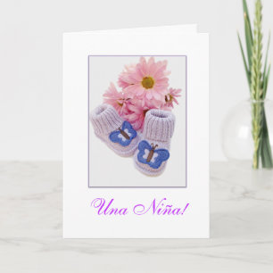 Anúncio Espanhol: É uma menina! Una Niña!