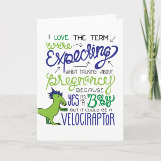 Anúncio Esperamos um bebê, mas pode ser...