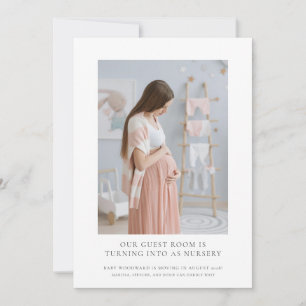 Anúncio Esperando Gravidez na Foto