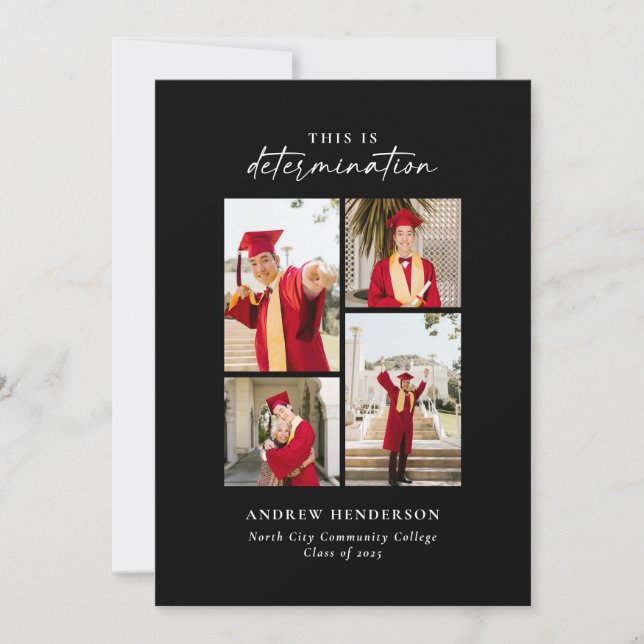 Anúncio Esta é a Determinação da Graduação de Fotos (Frente)