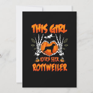 Anúncio Esta Garota Adora O Cachorro Rottweiler No Dia Das