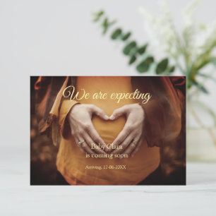 Anúncio estamos grávidas adicionar nome de bebê data gravi