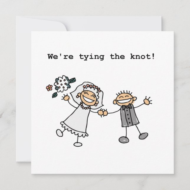 Anúncio Estamos Nos Casando (Frente)