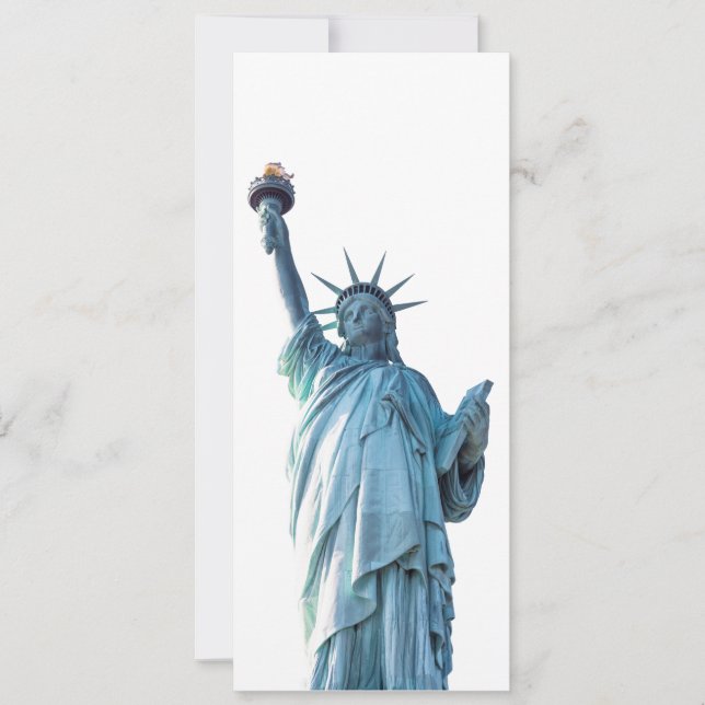 Anúncio Estátua da Liberdade Nova York (Frente)