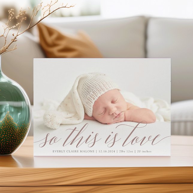 Anúncio Este É O Nascimento Da Foto Do Amor (Criador carregado)