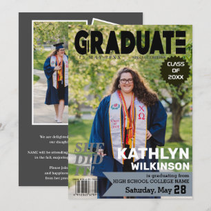 Anúncio Estilo de Cobrir da Revista formando 5 Foto Modern