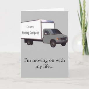 Anúncio Estou indo, e você está se mudando!