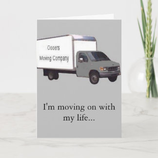 Anúncio Estou indo, e você está se mudando!