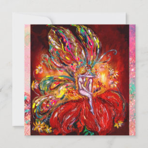 Anúncio FADA EM VERMELHO  amarelo  verde rosa