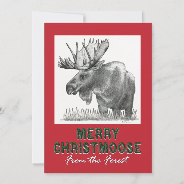 Anúncio Feliz Christmoose (Frente)
