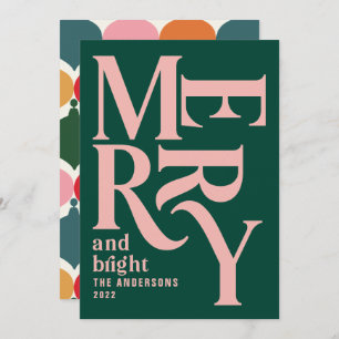 Anúncio Feliz colorida de Natal