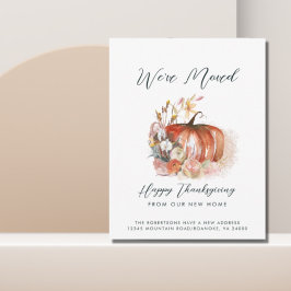 Anúncio Feliz Dia de Ação de Graças do nosso Novo Moviment