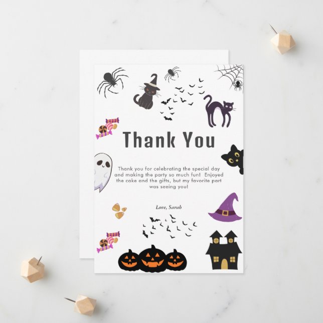 Anúncio Feliz Festa de Halloween (Frente/Verso In Situ)