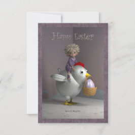 Anúncio Feliz - Galinha de Páscoa