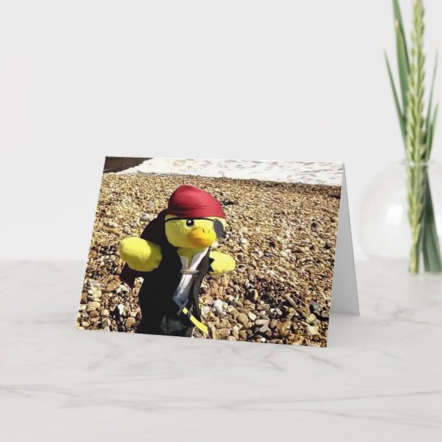 Anúncio Feliz Natal de Danny Duck (Frente)