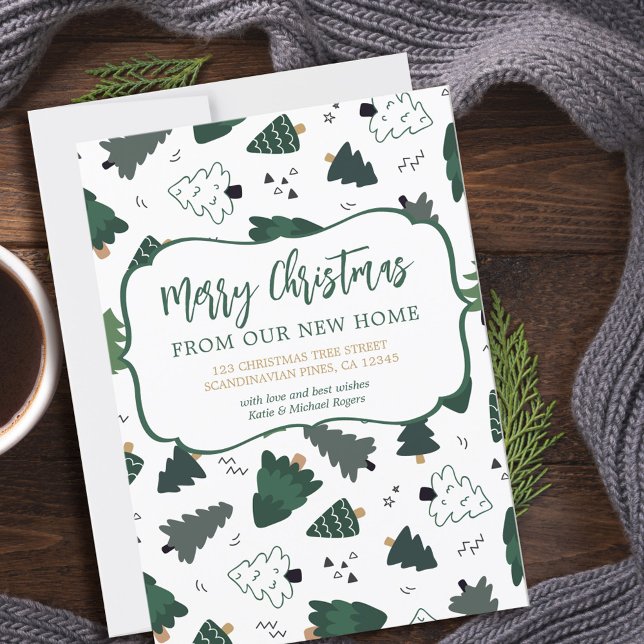 Anúncio Feliz Natal de Nova Árvores de Natal (Criador carregado)