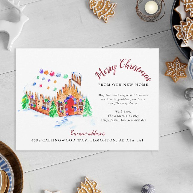 Anúncio Feliz Natal do nosso Novo Endereço para Movimentaç (Criador carregado)