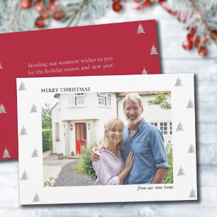 Anúncio Feliz Natal do Novo Movimento Fotográfico Simples 