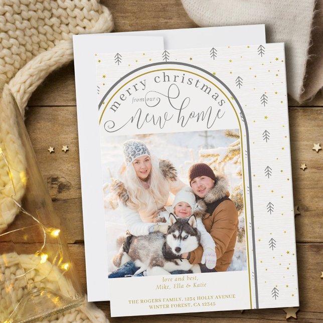 Anúncio Feliz Natal do Novo Scandi Trees em Movimento (Criador carregado)