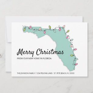 Anúncio Feliz Natal, Florida Map New Home