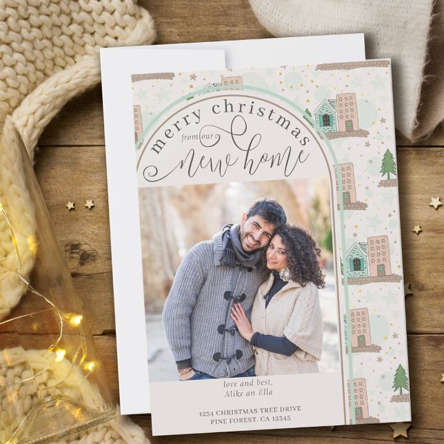 Anúncio Feliz Natal Novo Apartamento Fotográfico Doméstico (Criador carregado)