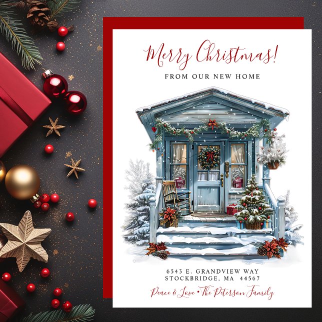 Anúncio Feliz Natal Novo Movimento da Porta da Frente (Criador carregado)